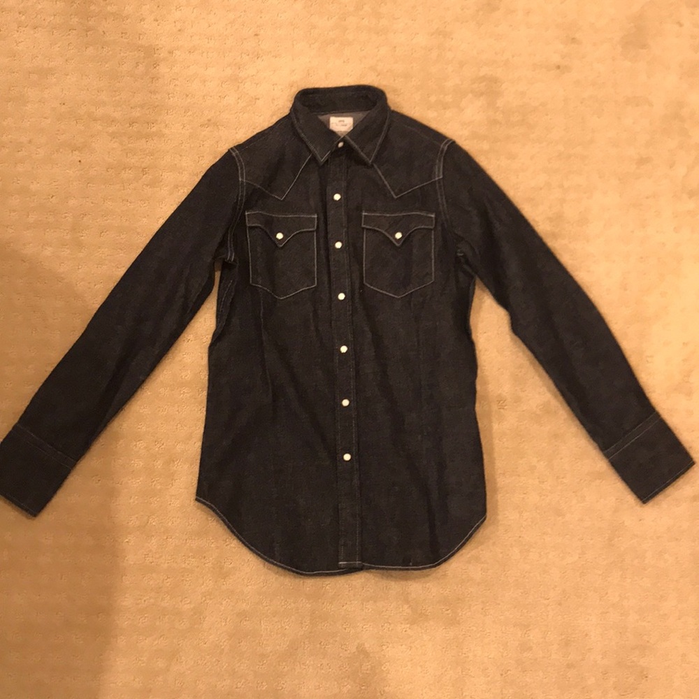 Visvim denim shirt new with tags